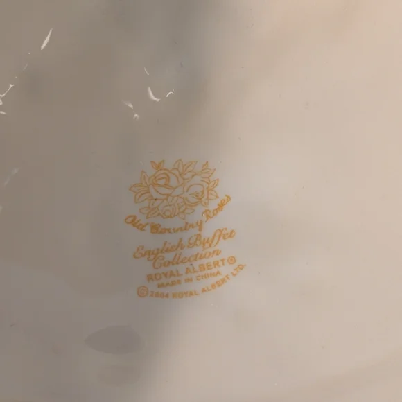 New Royal Albert Old Country Roses English Buffet Tea Light Lamp Table In Box - Picture 6 of 11